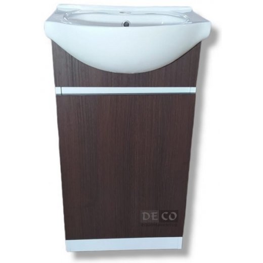 Mueble Baño combinado Bacha Loza 46x38 Deco Equipamientos