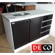 Mueble Frente Macizo Pino + Mesa Granito