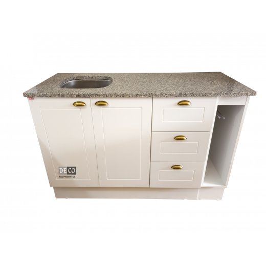 Mueble Cocina +mesada Granito 1.40