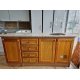 Mueble Macizo Cerejeira 1.60 Largo Con Granito