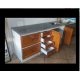 Mueble Y Mesada De-granito 1.80 Largo Frente Pino C/ollero