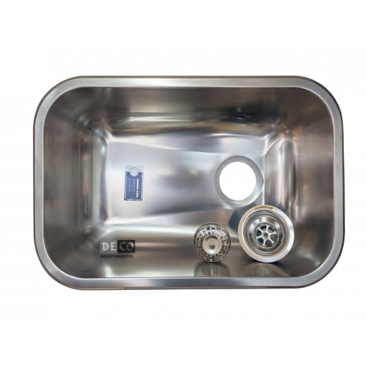 Pileta Acero Inoxidable Jhonson Deco 304 18 Profundidad