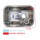 Pileta Acero Inoxidable Jhonson Deco 304 18 Profundidad