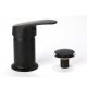 Monocomando Bidet S/t Negro Mate 