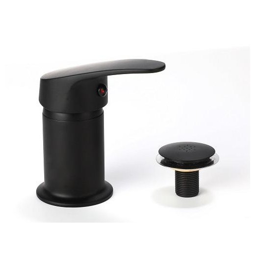 Monocomando Bidet S/t Negro Mate 