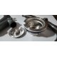 Pileta Doble Acero Cuadrada Cocina Negra Profunda