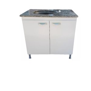 Mueble con mesada de granito chico 80 cm