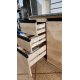 Mueble Cocina Mdf 120 Cm, Granito Y Pileta 
