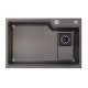 Pileta Acero Inox Grueso 304 ,negra C/accesorios Deco.