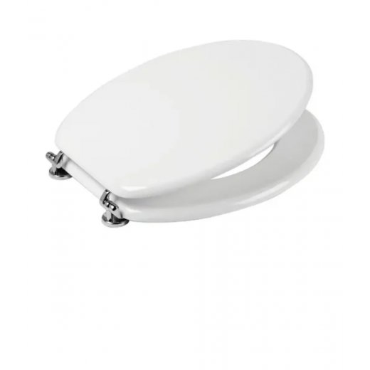 Tapa Laqueada MADERA MDF Para Inodoro Oval 