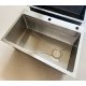  Pileta Cocina Inox.75*45cm, Cepillada. Kit Accesorios