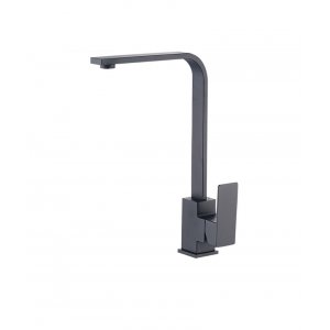 Monomando Cocina Mesa Acero Inox 304 Negro Mate