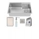 Pileta Acero Inox Satinado 304 ,C/accesorios Deco.