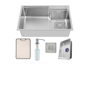 Pileta Acero Inox Satinado 304 ,C/accesorios Deco.