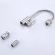 Monocomando Cocina Acero 304 Inoxidable flex