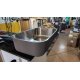 Pileta Acero Inox. Grande Puntas Redondeada 59x38x17 Cm Deco