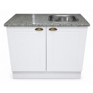 Bajo Mesada Mdf ,granito,pileta / 80cm ,mueble De Cocina