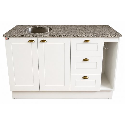 Mueble Cocina +mesada Granito 1.40