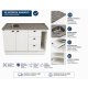 Mueble Cocina +mesada Granito 1.40
