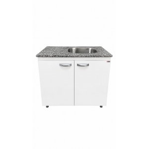Mueble con mesada de granito chico 80 cm