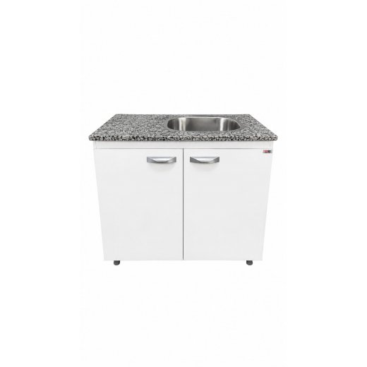 Mueble con mesada de granito chico 80 cm