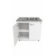 Mueble con mesada de granito chico 80 cm