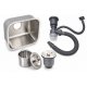 Pileta Sobreponer Eisen Inox 304 43x37 Cm