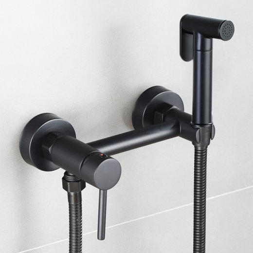 Ducha Higiénica P/inodroro Nergro Con Monocomando C/F